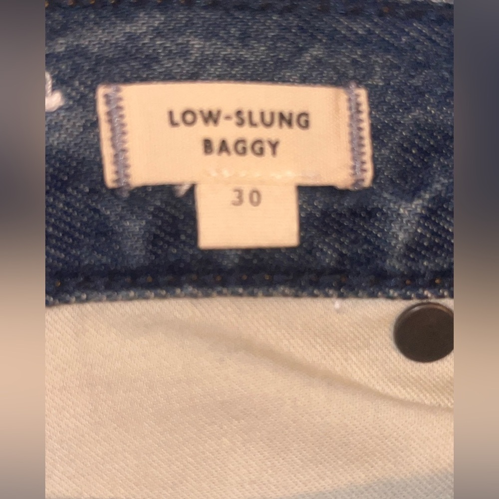 Madewell Low Slung Baggy Denim super soft - Picture 5 of 8